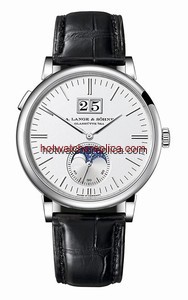 A. Lange & Sohne Saxonia Moonphase White Gold (384.026)