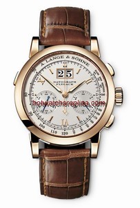 A. Lange & Sohne Datograph Rose Gold / Silver (403.032)