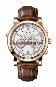 A. Lange & Sohne Double Split Pink Gold / Silver (404.032)