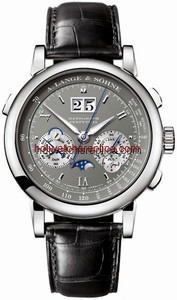 A. Lange & Sohne Datograph Perpetual White Gold / Grey (410.030)