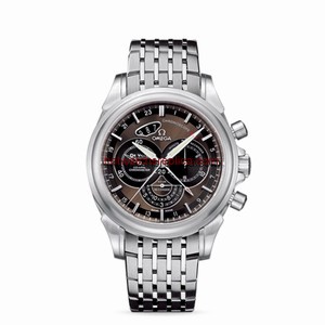 Omega Deville Chronoscope Co-Axial GMT Brown (422.10.44.52.13.001)