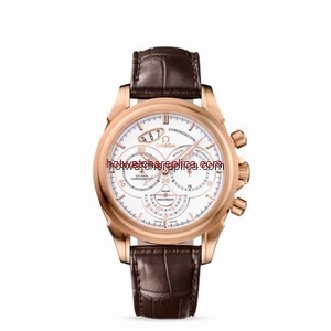 Omega Deville Chronoscope Co-Axial "St Moritz" Gold (422.53.41.50.04.001)