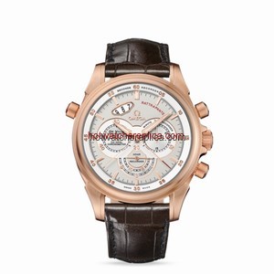 Omega Deville Chronoscope Co-Axial Rattrapante II Red Gold / Silver (422.53.44.51.02.002)