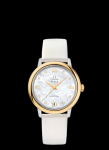 Omega Deville Prestige Co-Axial. 32.7 Butterfly Steel / Yellow Gold / Strap (424.22.33.20.55.002)
