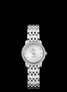 Omega Deville Prestige Quartz Ladies 24.5mm Diamond (424.15.24.60.52.001)