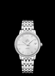 Omega DeVille Prestige Co-Axial 32.7 Diamond Bracelet (424.15.33.20.52.001)