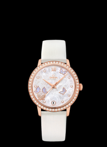 Omega DeVille Prestige Co-Axial 32.7 Butterfly Red Gold (424.57.33.20.55.002)