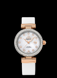 Omega Deville Ladymatic Co-Axial 34mm Two Tone / Diamond (425.27.34.20.55.001)