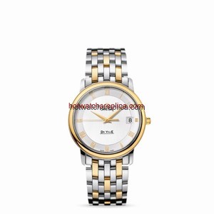 Omega Deville Prestige Quartz 34.4mm Two Tone / Silver (4310.32.00)