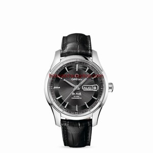 Omega Deville Hour Vision Annual Calendar Co-Axial Slate ./ Alligator (431.33.41.22.06.001)