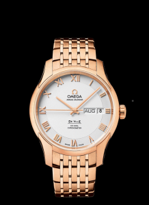 Omega Deville Annual Calendar Co-Axial Gold / Silver (431.50.41.22.02.001)