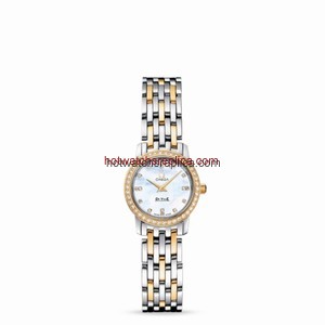 Omega Deville Prestige Quartz Two Tone / Diamond (4375.57.00)