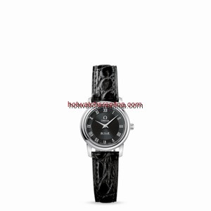 Omega Deville Prestige Quartz 22mm Black / Strap (4870.52.01)