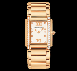 Patek Philippe Twenty~4 4910 Rose Gold Timeless White (4910/11R-011)