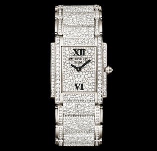 Patek Philippe Twenty~4 4910 White Gold Gridless Diamond (4910/52G-001)