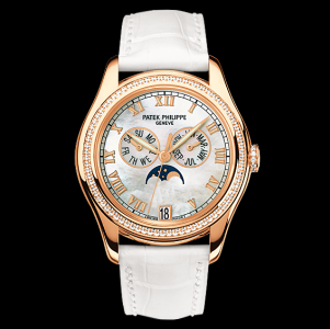 Patek Philippe Annual Calendar 4936 Rose Gold Diamond Mother of Pearl (4936R-001)