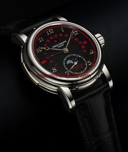Patek Philippe Tourbillon Minute Repeater Perpetual Calendar 5016 Black Red (5016P Red)
