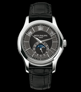 Patek Philippe Annual Calendar 5205 White Gold Black (5205G-010)