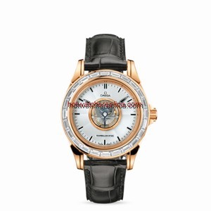 Omega Deville Tourbillon Baguettes Red Gold (5934.30.32)