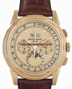 Patek Philippe Perpetual Calendar Chronograph 5970 Yellow Gold / Gold (5970J-Roman)
