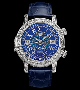 Patek Philippe Sky Moon Tourbillon 6002G Blue (6002G-001)