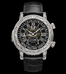 Patek Philippe Sky Moon Tourbillon 6002G Black (6002G-010)