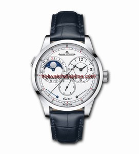 Jaeger-LeCoultre Duom&egrave;tre &agrave; Quanti&egrave;me Lunaire 40.5 White Gold Enamel (60435E1)