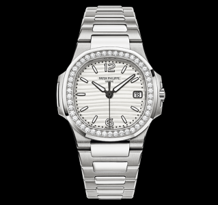 Patek Philippe Nautilus 7010 White Gold Silvery White (7010/1G-011)