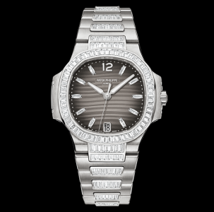 Patek Philippe Nautilus 7014 White Gold Smoke Gray (7014/1G-001)