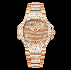 Patek Philippe Nautilus 7014 Rose Gold Golden (7014/1R-001)