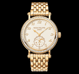 Patek Philippe Moonphase 7121 Yellow Gold Bracelet (7121/1J-001)