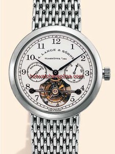 A. Lange & Sohne Tourbillon Pour le M&eacute;rite Platinum / Bracelet (751.005)