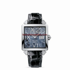 Omega Deville X2 Big Date Co-Axial Midsize MOP / Diamond (7718.72.31)