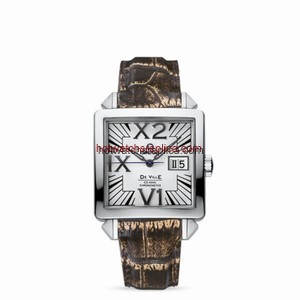Omega Deville X2 Big Date Co-Axial Midsize White (7813.30.39)