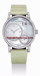 A. Lange & Sohne Kleine Lange 1 Soir&eacute;e White Gold (813.044)