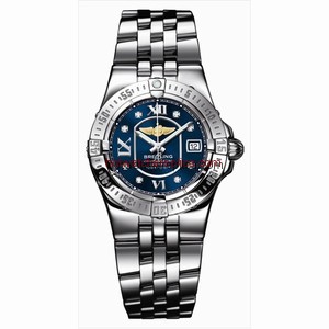 Breitling Starliner 2008 Blue / Diamond / Bracelet (A7134012.C770)