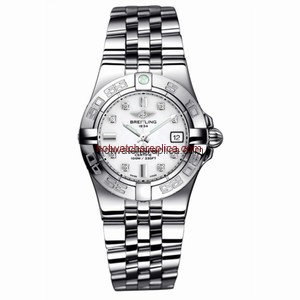 Breitling Galactic 30 White / Diamond / Bracelet (A71340L2.A713.368A)