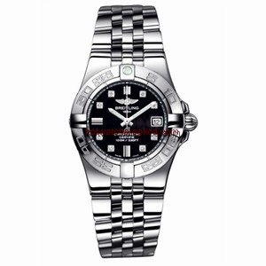 Breitling Galactic 30 Black / Diamond / Bracelet (A71340L2.BA14.368A)