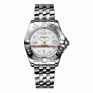 Breitling Galactic 32 MOP / Diamond / Bracelet (A71356L2A708367A)