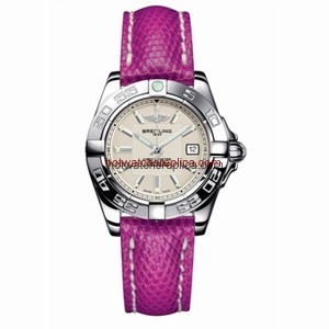 Breitling Galactic 32 Silver / Blue Teju (A71356L2.G702.136Z)