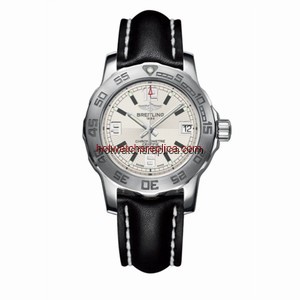 Breitling Colt 33 Silver / Calf (A7738711.G744.408X)