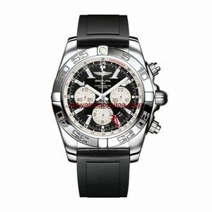 Breitling Chronomat GMT Steel / Black / Rubber (AB041012.BA69.135S)