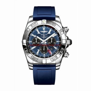 Breitling Chronomat GMT Black Eye Blue / Rubber (AB041012.C835.139S)