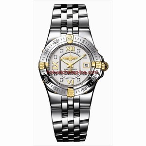 Breitling Starliner 2008 Two Tone / Silver / Diamond (B7134012.G662)