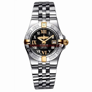 Breitling Galactic 30 Two Tone Black / Roman / Bracelet (B71340L2.B951.368A)