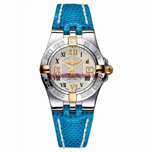 Breitling Galactic 30 Two Tone Silver / Roman / Teju (B71340L2.G671.169Z)