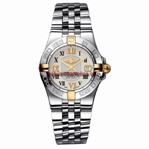 Breitling Galactic 30 Two Tone Silver / Roman / Bracelet (B71340L2.G671.368A)