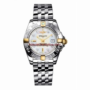 Breitling Galactic 32 Two Tone MOP / DIamond / Bracelet (B71356L2.A710.367A)