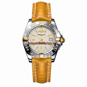 Breitling Galactic 32 Two Tone Silver / Teju (B71356L2.G703.135Z)
