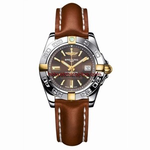 Breitling Galactic 32 Two Tone Bronze / Calf (B71356L2.Q580.406X)
